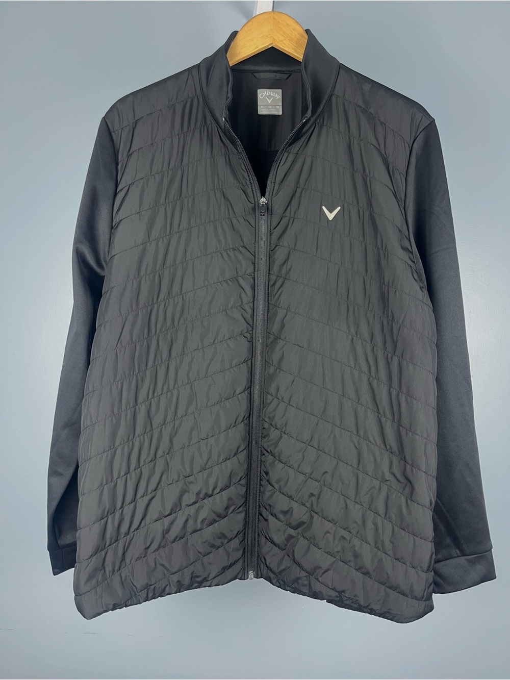 Callaway Men's Quilted Puffer Full Zip Golf Jacket